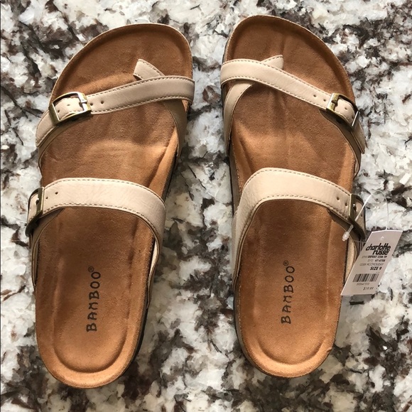 BAMBOO Shoes - Tan sandals